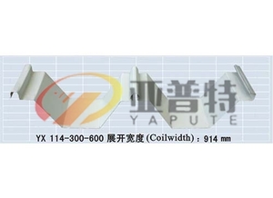 YX114-300-600彩钢板