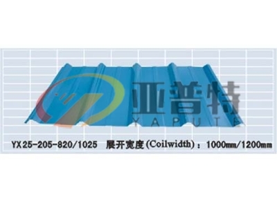 YX25-205-820彩钢板