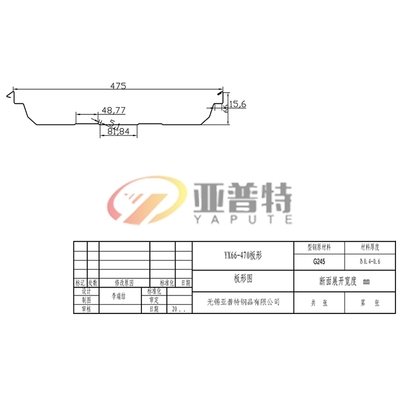 YX66-470板形