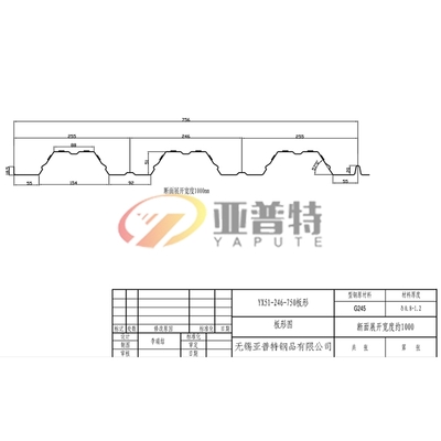 YX51-246-750板形
