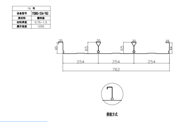 闭口楼承板